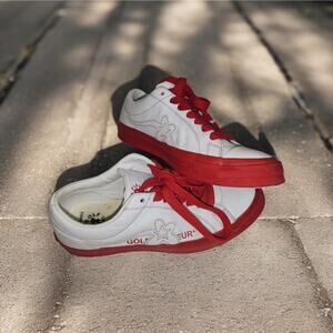 Converse Golf Le Fleur x One Star Ox Racing Red Men Size 8